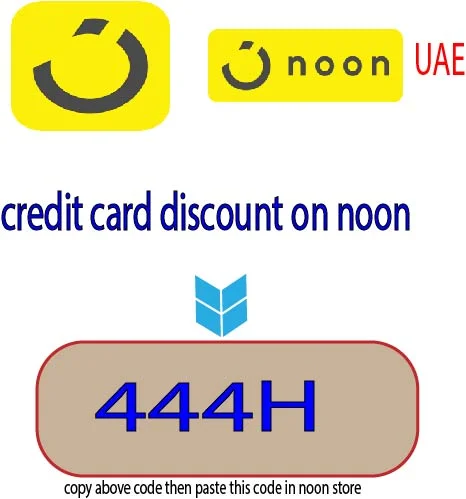 credit card discount on noon